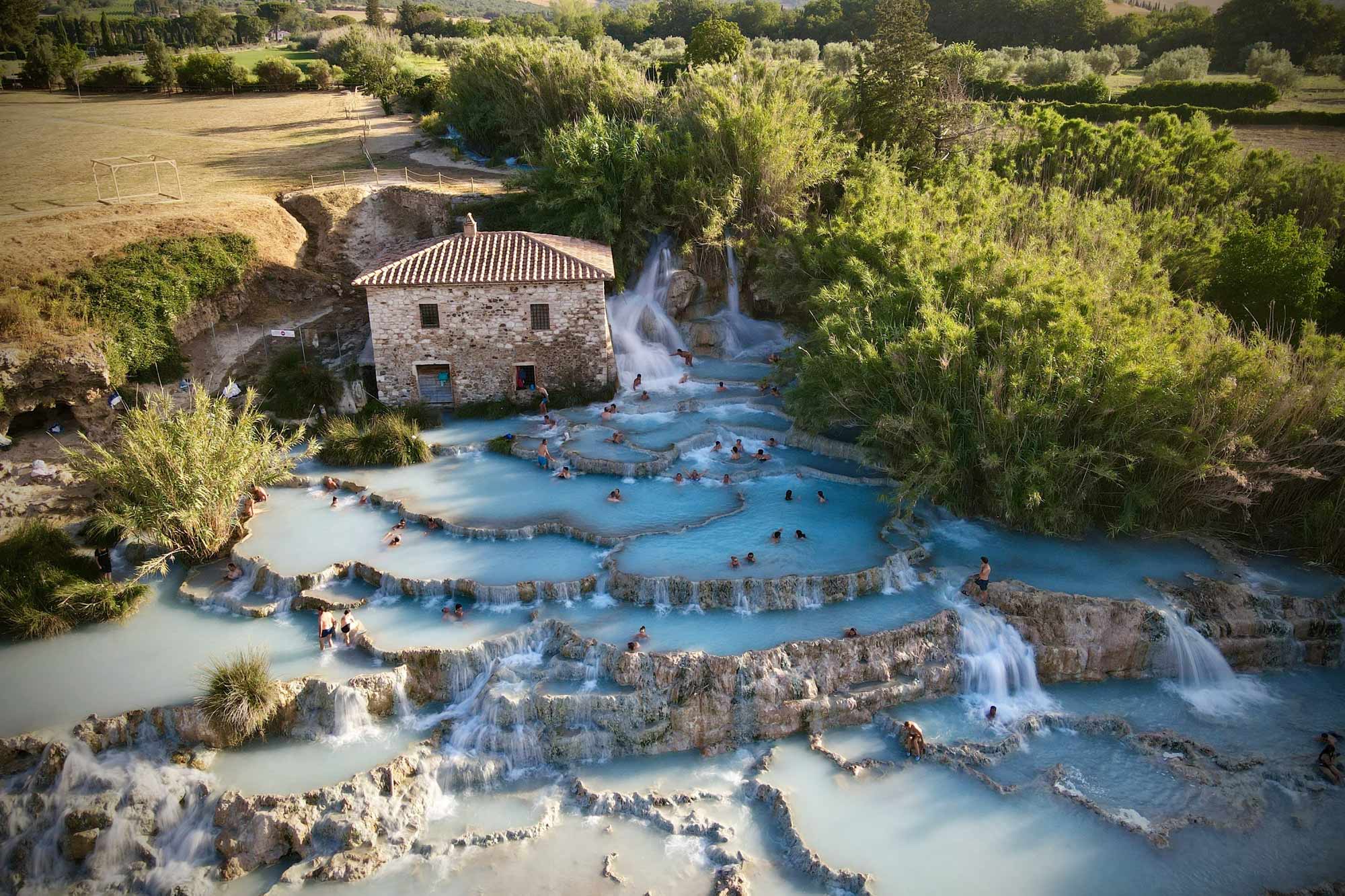 Saturnia terme Toscana