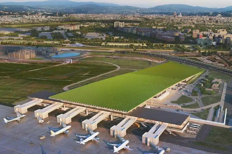 Firenca aerodrom s vinogradom