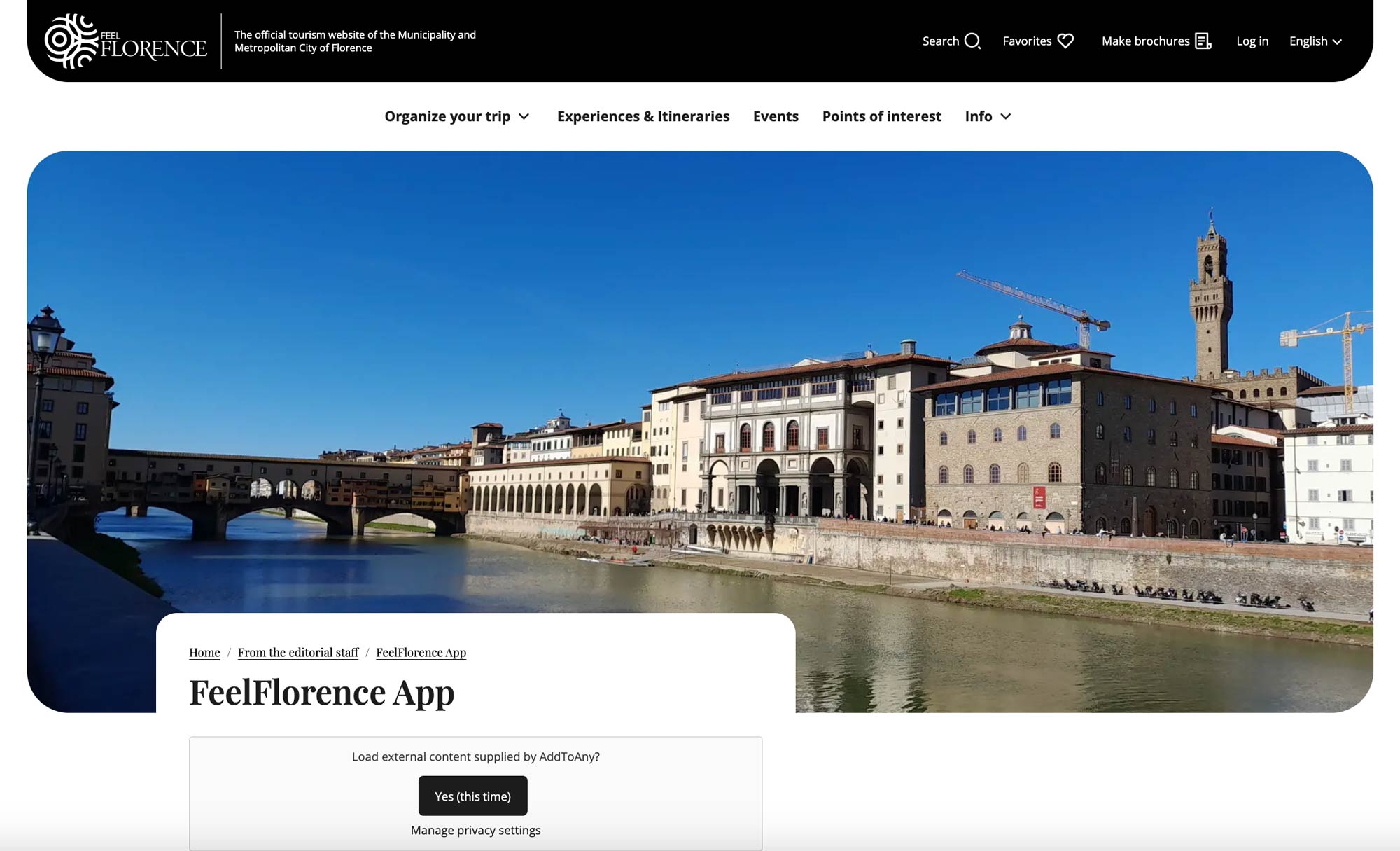 Aplikacija FeelFlorence za izbjegavanje turističkih gužvi