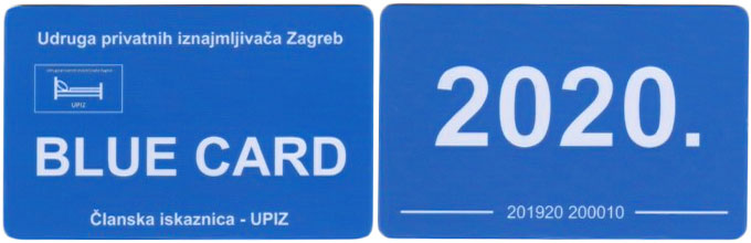 udruga privatnih iznajmljivaca zagreb blue card