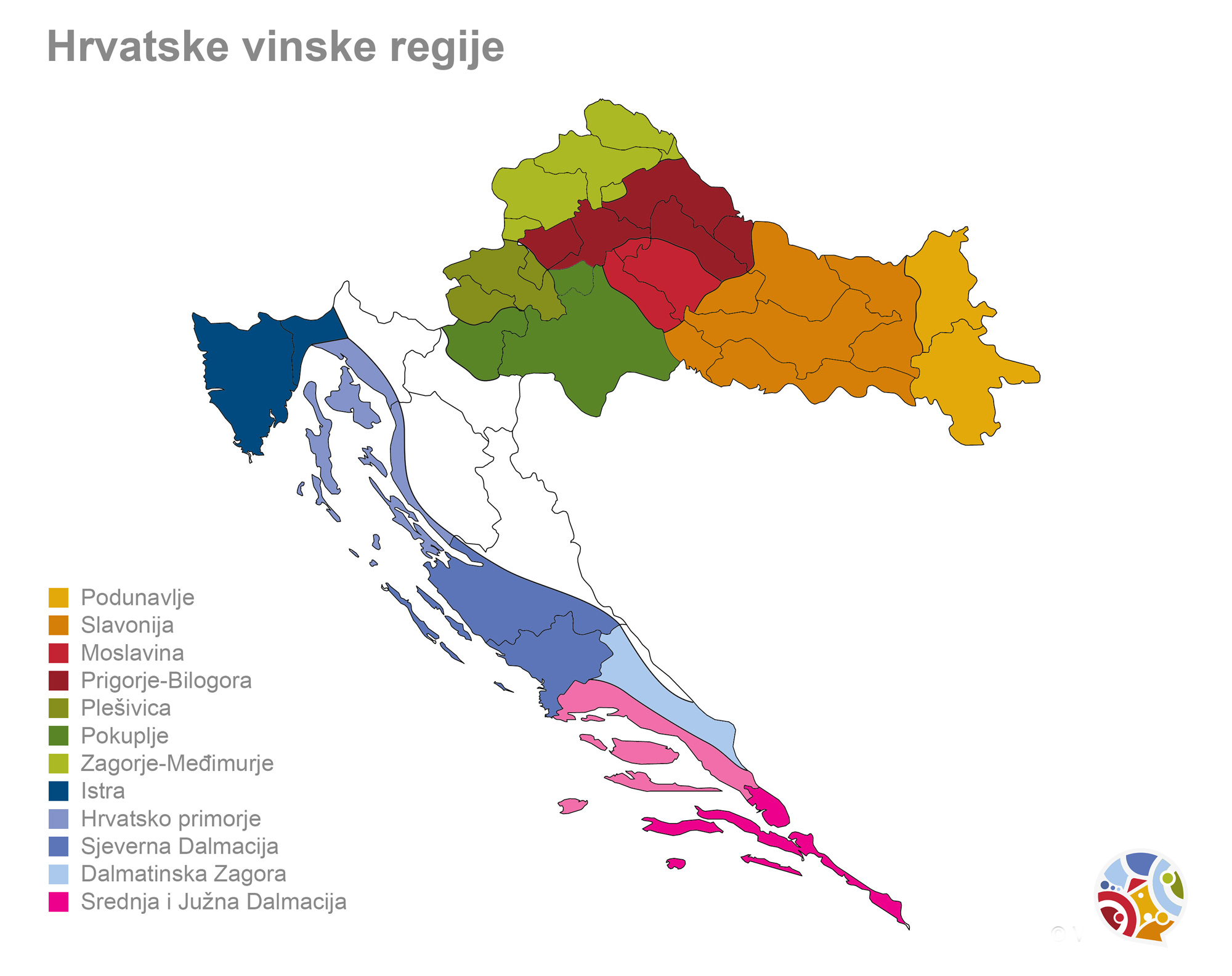 Vinski turizam u Hrvatskoj vinske regije